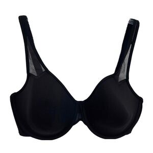 Wacoal Body by Wacoal Underwire T Shirt Bra 38DD Black 853215 Adjustable nylon